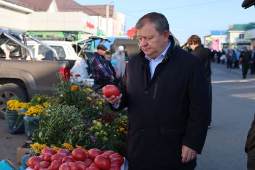 Первая осенняя ярмарка в Нурлате совпала со вторым днем выборов