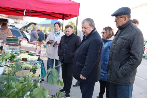 Первая осенняя ярмарка в Нурлате совпала со вторым днем выборов