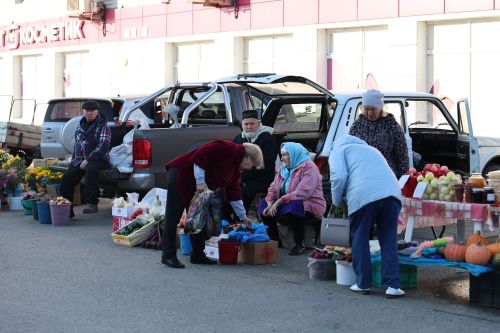 Первая осенняя ярмарка в Нурлате совпала со вторым днем выборов