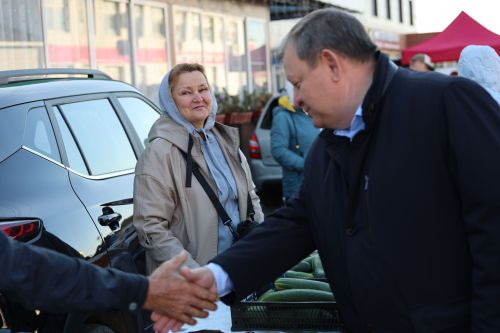 Первая осенняя ярмарка в Нурлате совпала со вторым днем выборов