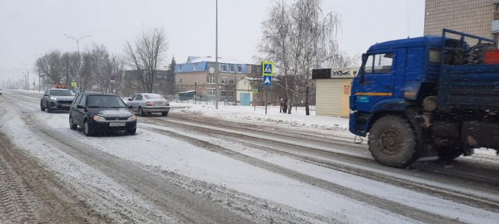 В Нурлате в результате ДТП пострадала женщина