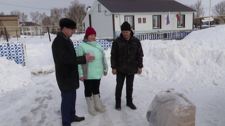 Шерниковы из Егоркина получили в подарок доильный аппарат