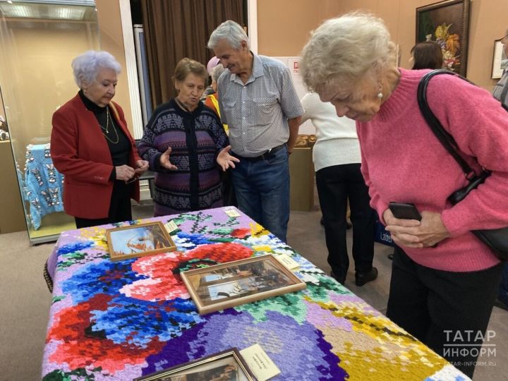 В Музее истории Татарстана открылась выставка народного творчества ветеранов и пенсионеров