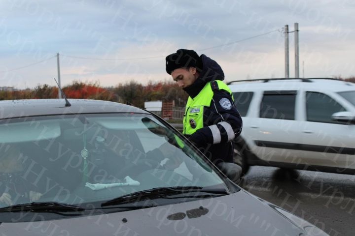 Утренний «Тоннель» в Нурлате выявил 6 нарушений ПДД