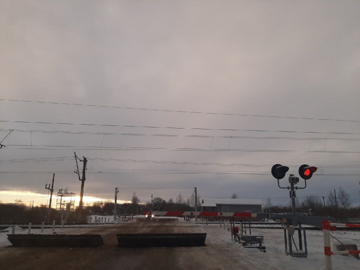 Внимание! Ремонт железнодорожного переезда!