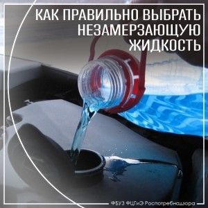 Роспотребнадзор даёт рекомендации – на что обратить внимание при выборе незамерзающей жидкости