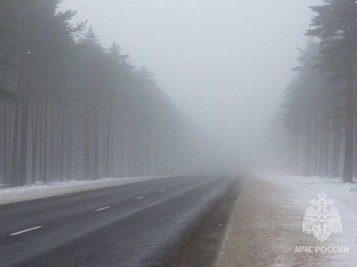 21 декабря в Нурлате прогнозируется усиление ветра и гололедица на дорогах