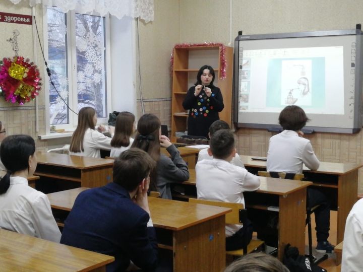 Мероприятие по пушкинской карте прошло в Нурлатской школе №3