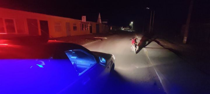 В Нурлате поймали пьяного мотоциклиста