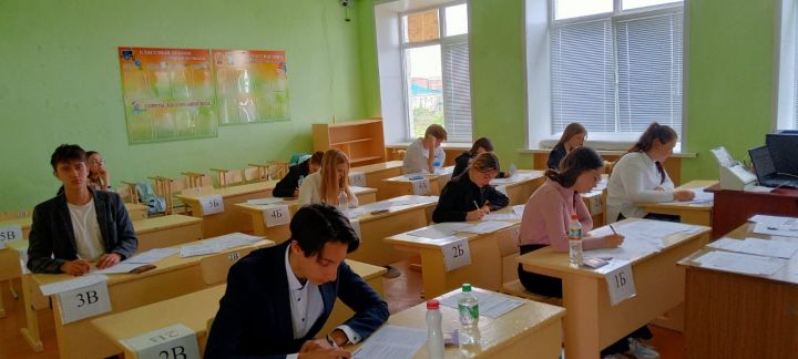 У нурлатских выпускников школ прошло всероссийское тренировочное мероприятие перед ЕГЭ