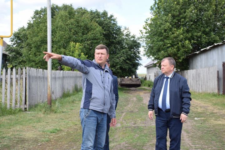 В селе Нижние Челны Нурлатского района идет замена водопроводных сетей