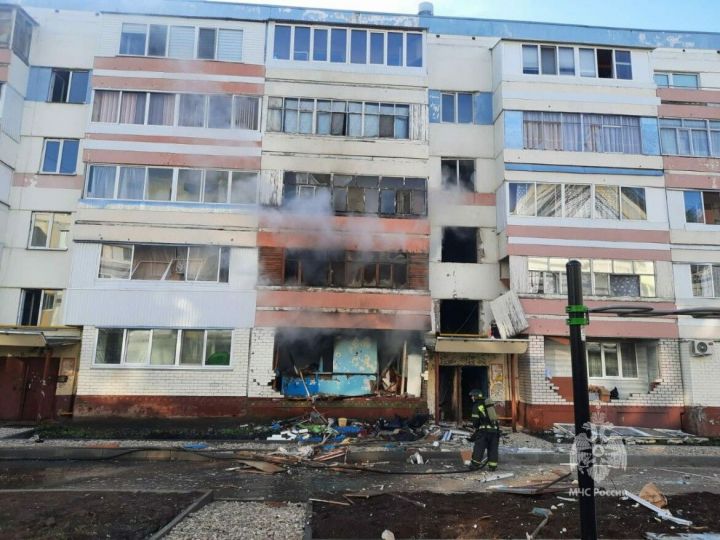 В многоквартирном доме в Нижнекамске взорвался газ