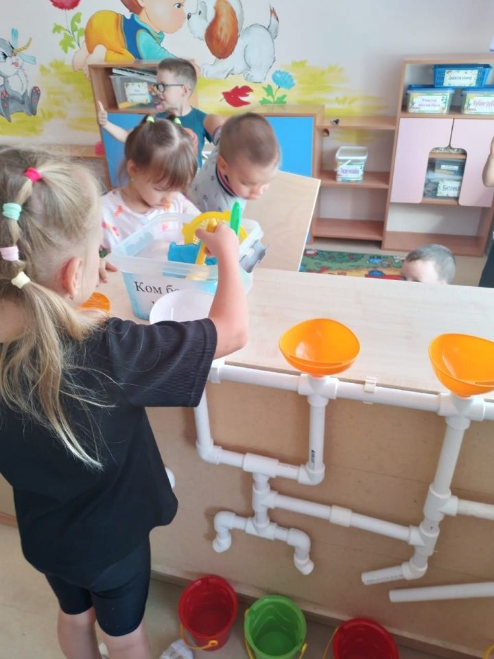 В детском саду «Алсу» появились необычные игровые зоны