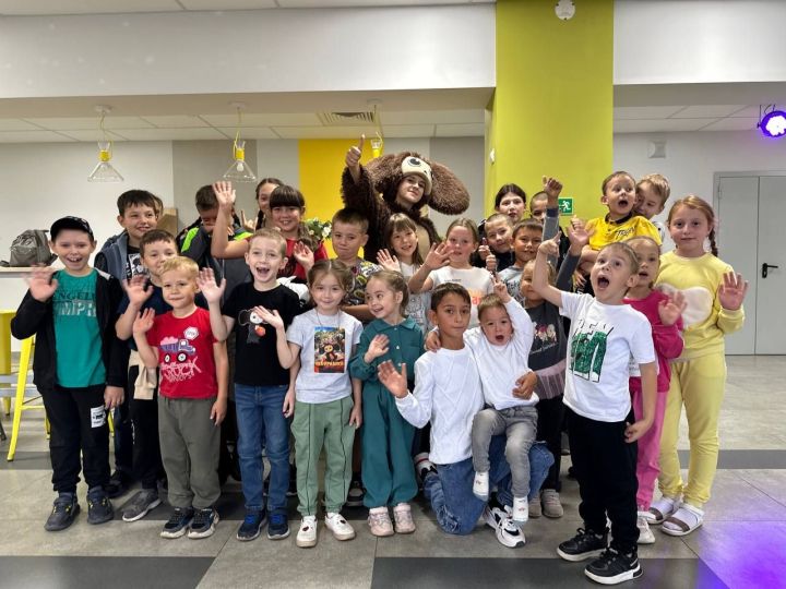 В День российского кино для детей организовали веселый праздник