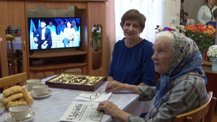 Долгожительнице Нурлата Прасковье Борисовой исполнилось 95 лет