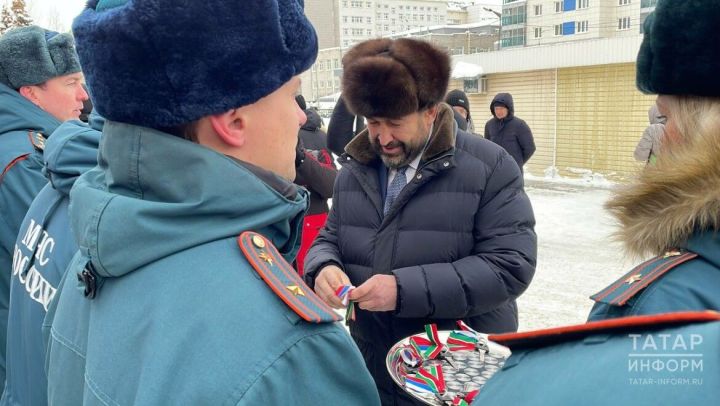 Татарстанские подразделения МЧС получили новую технику