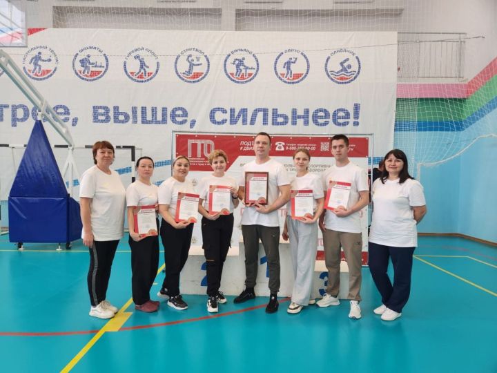 Команда «Отдела культуры» заняла 3 место в фестивале ВФСК ГТО среди трудовых коллективов Нурлатского района