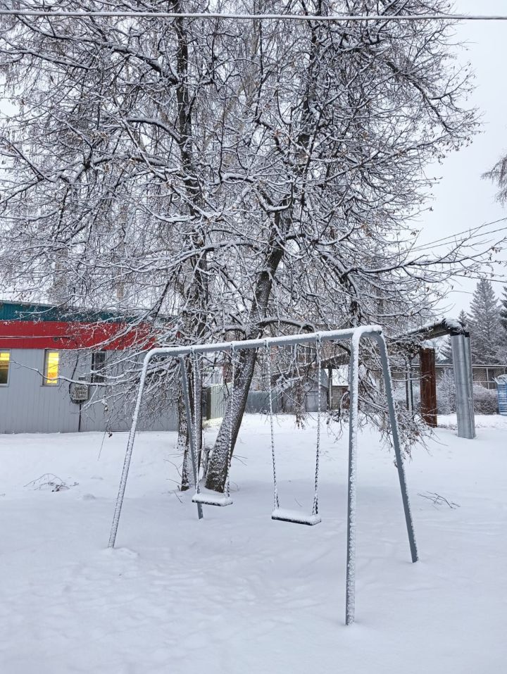 В Нурлате завтра снова обещают мокрый снег, метель