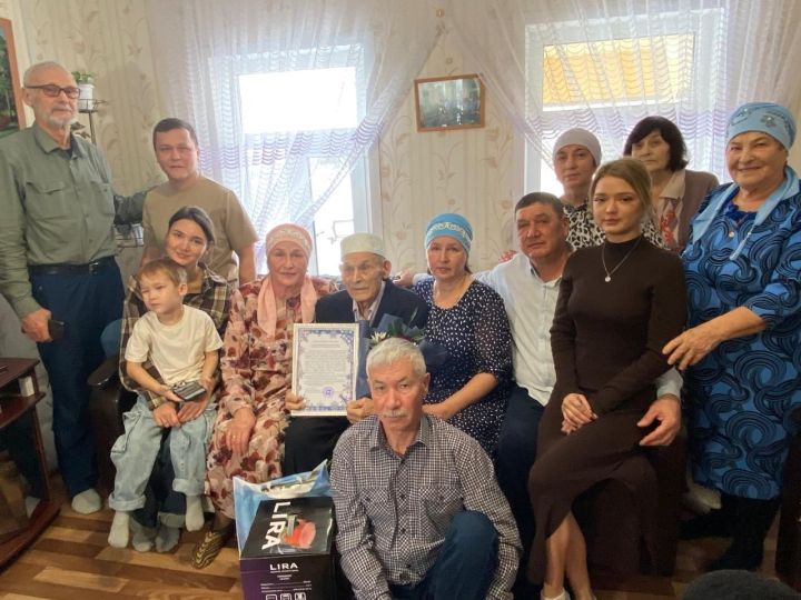 90-летний юбилей отмечает житель села Чулпаново Нурлатского района