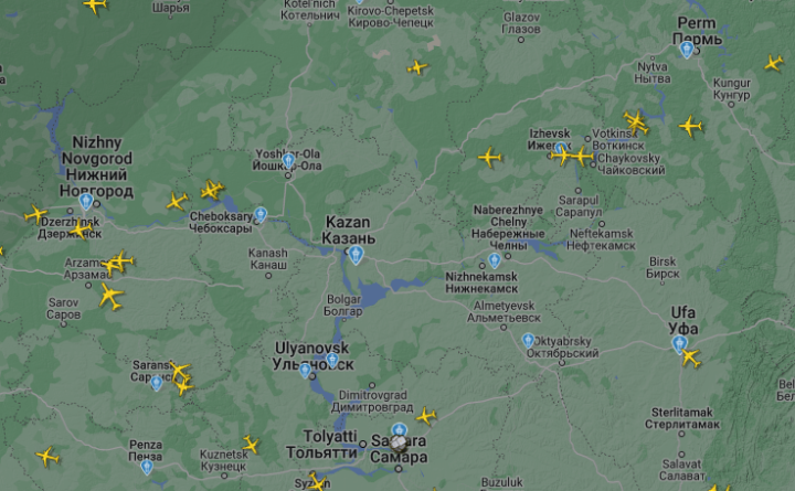 В аэропорту Казани ввели ограничения на полёты самолетов