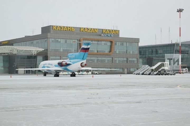 В аэропорту Казани сняли ограничения на полеты