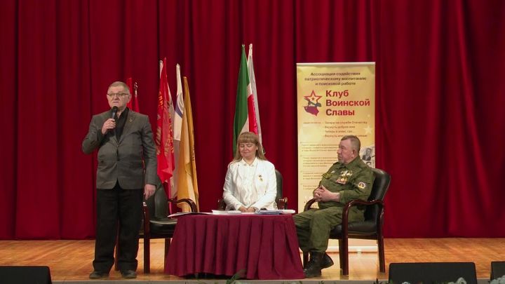Председатель Ассоциации «Клуб воинской славы» Михаил Черепанов встретился с поисковиками Нурлата