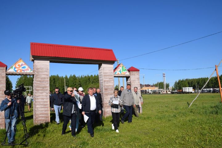 В Нурлате началась подготовка к Сабантую