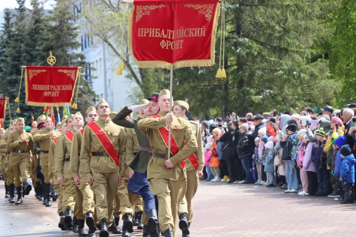 В Нурлате торжественно встретили День Победы