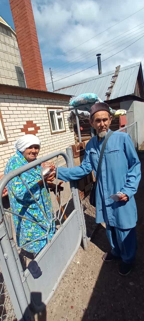 В Нурлате инвалидам раздали мясо жертвенного животного