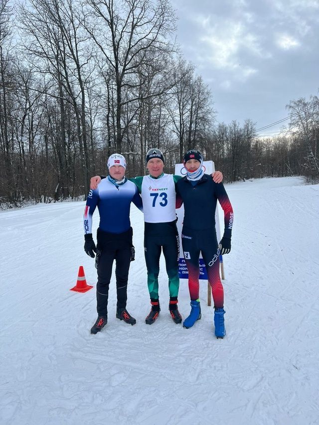 Спасатели 73 пожарно-спасательной части Нурлата стали победителями лыжной гонки