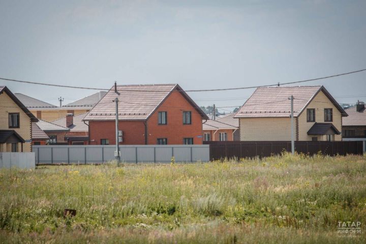 В Татарстане построили 16,5 тыс. частных домов с начала 2025 года