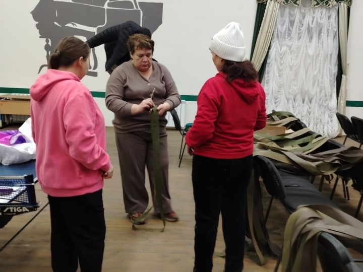 Мастер-класс по плетению сетей для фронта в Нижнем Нурлате