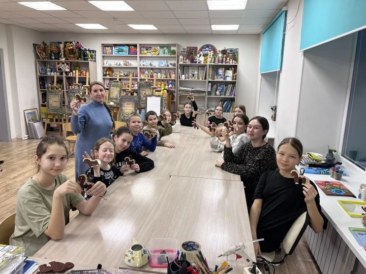 Мастер-класс «Игрушка на ёлку» в школе искусств «Сэлэт»