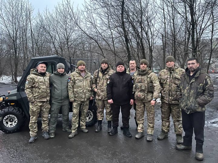 «Боевое Братство» Нурлатского района в 31-й раз доставило гуманитарную помощь бойцам