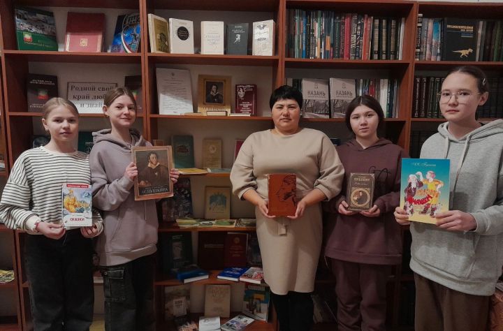 В Егоркинском Доме культуры прошла акция «Мы помним Пушкина!»