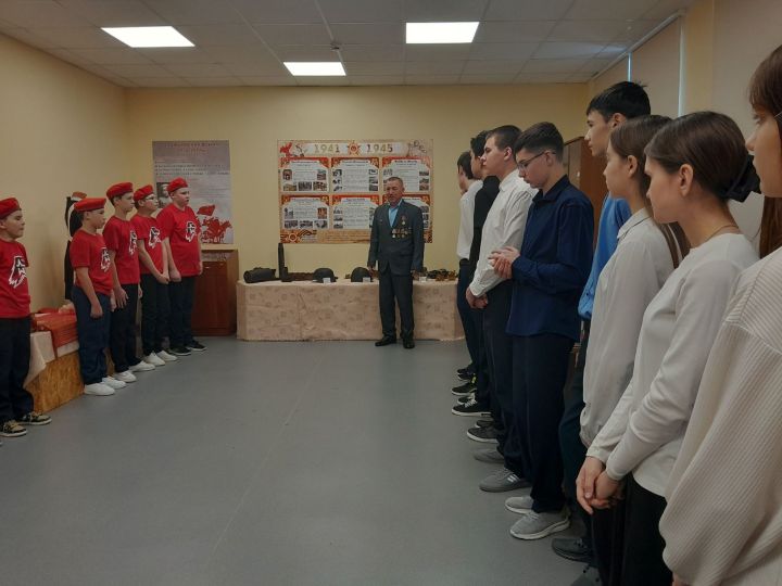Патриотическая встреча с участником Афганской войны прошла в Якушкинской школе