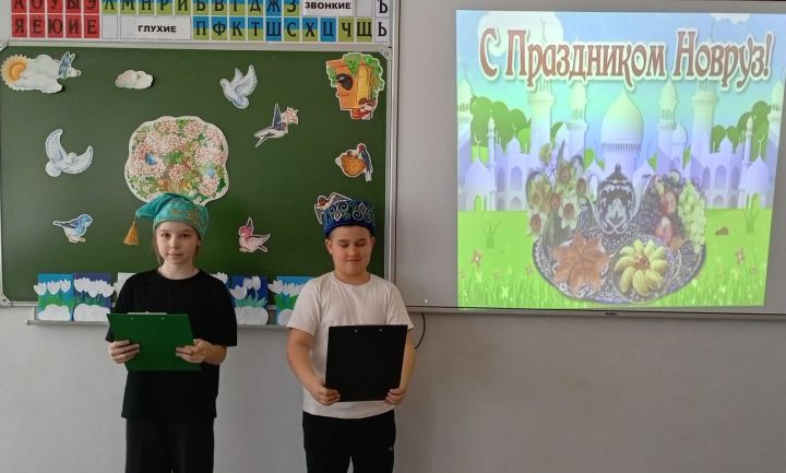 Школьники Нурлата отметили Навруз спортивными играми и чаепитием
