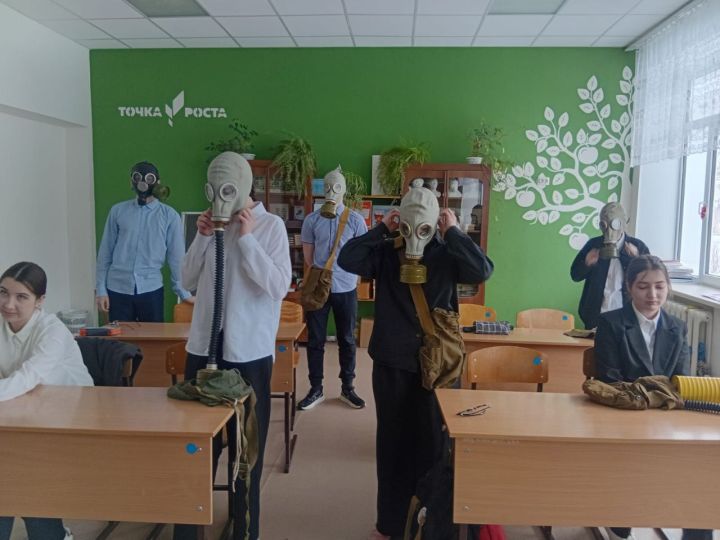 В Нурлатском районе прошли открытые уроки по гражданской обороне и ЧС