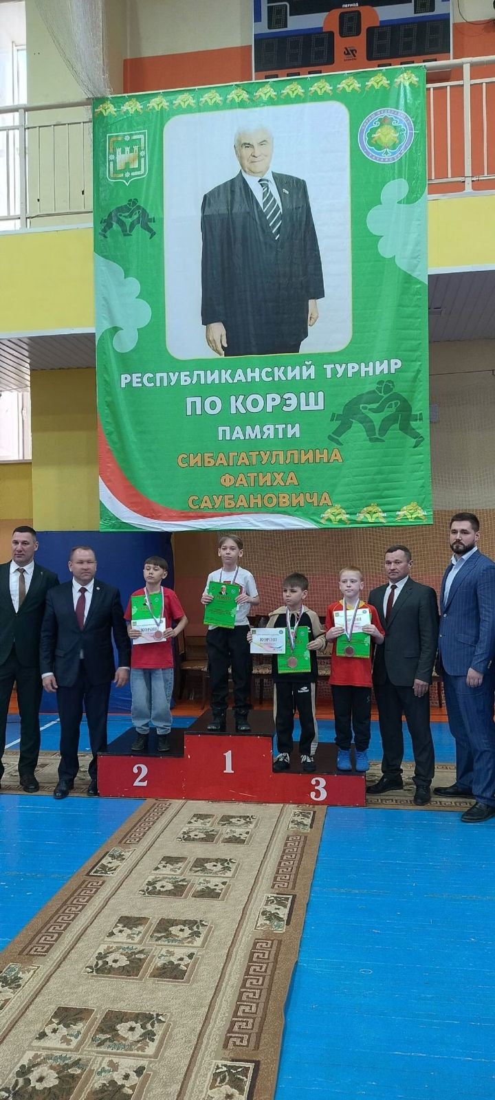 Нурлатские борцы завоевали награды на республиканском турнире по корэш памяти Ф.С. Сибагатуллина