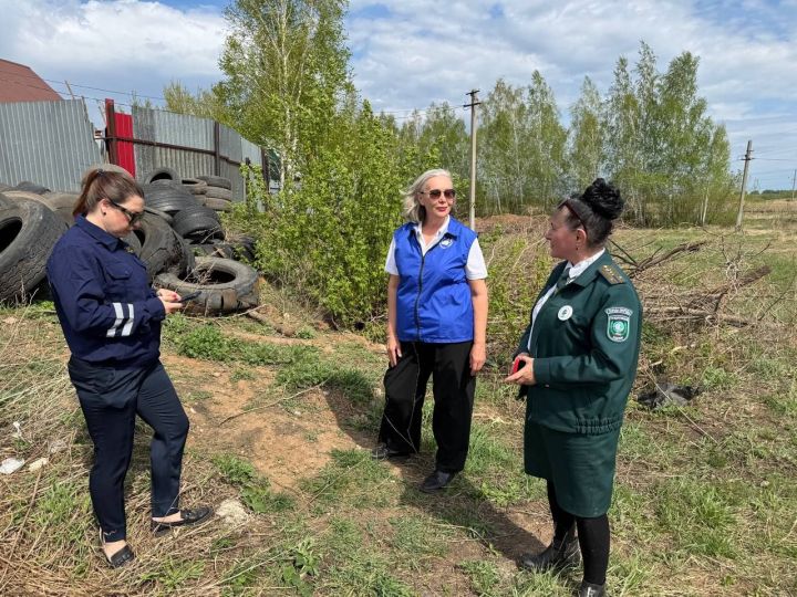 Совместный рейд выявил несанкционированные свалки в Нурлатском районе