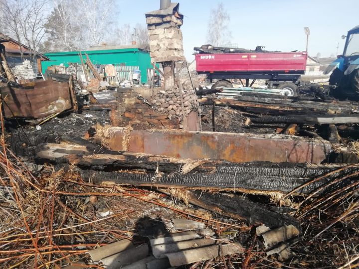Баня в Новой Амзе  сгорела из-за нарушений правил пожарной безопасности