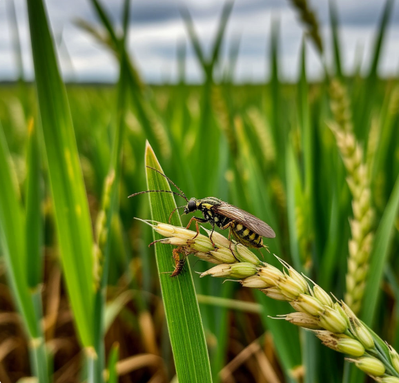 Вредители яровых культур в Татарстане: блошки и злаковые мухи угрожают урожаю
