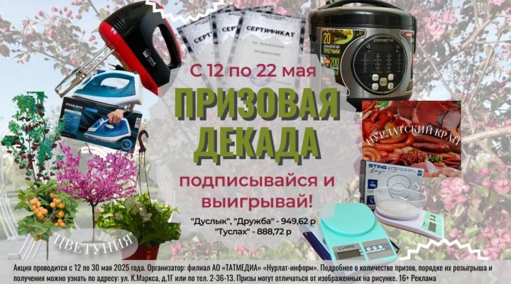 В «Нурлат-информе» подвели итоги призовой декады