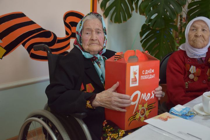 Дамир Ишкинеев поздравил тружениц тыла, проживающих в Нурлатском Доме-интернате для престарелых и инвалидов, с Днем Победы