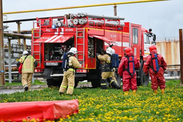 У нурлатских нефтяников прошли очередные плановые учения