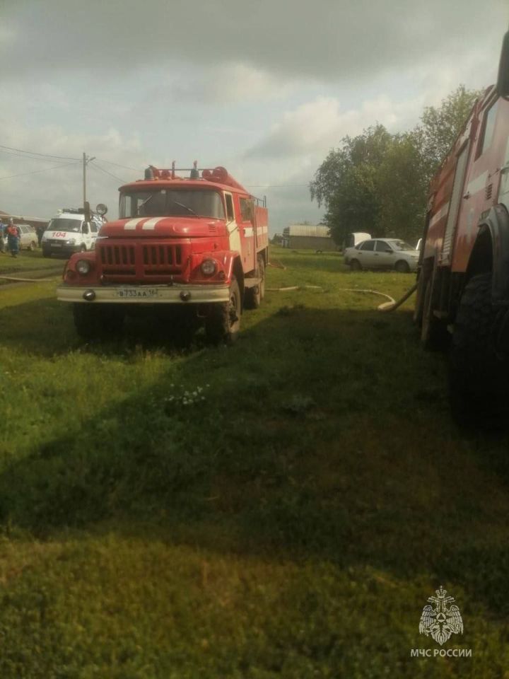 В Татарстане при пожаре в частном доме погиб мужчина