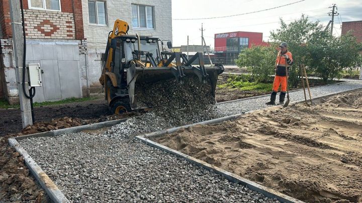 Ход работ по программе «Наш двор» в Нурлате