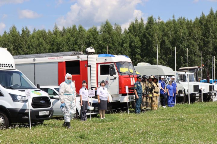 В Нурлате прошли Межрегиональные командно-штабные учения по ликвидации очага чумы мелких жвачных животных