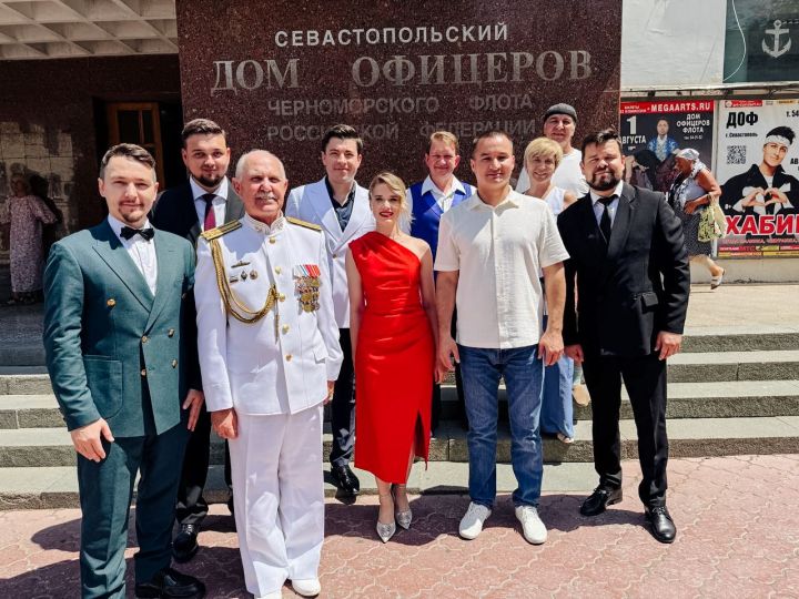 Юные таланты Татарстана выступили с концертом ко Дню ВМФ в Севастополе