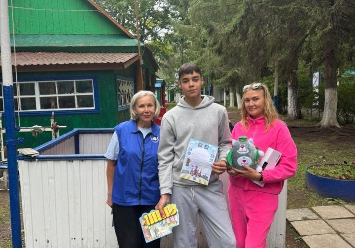 В детском лагере «Заречный» прошла акция по безопасности дорожного движения «Летняя безопасность»